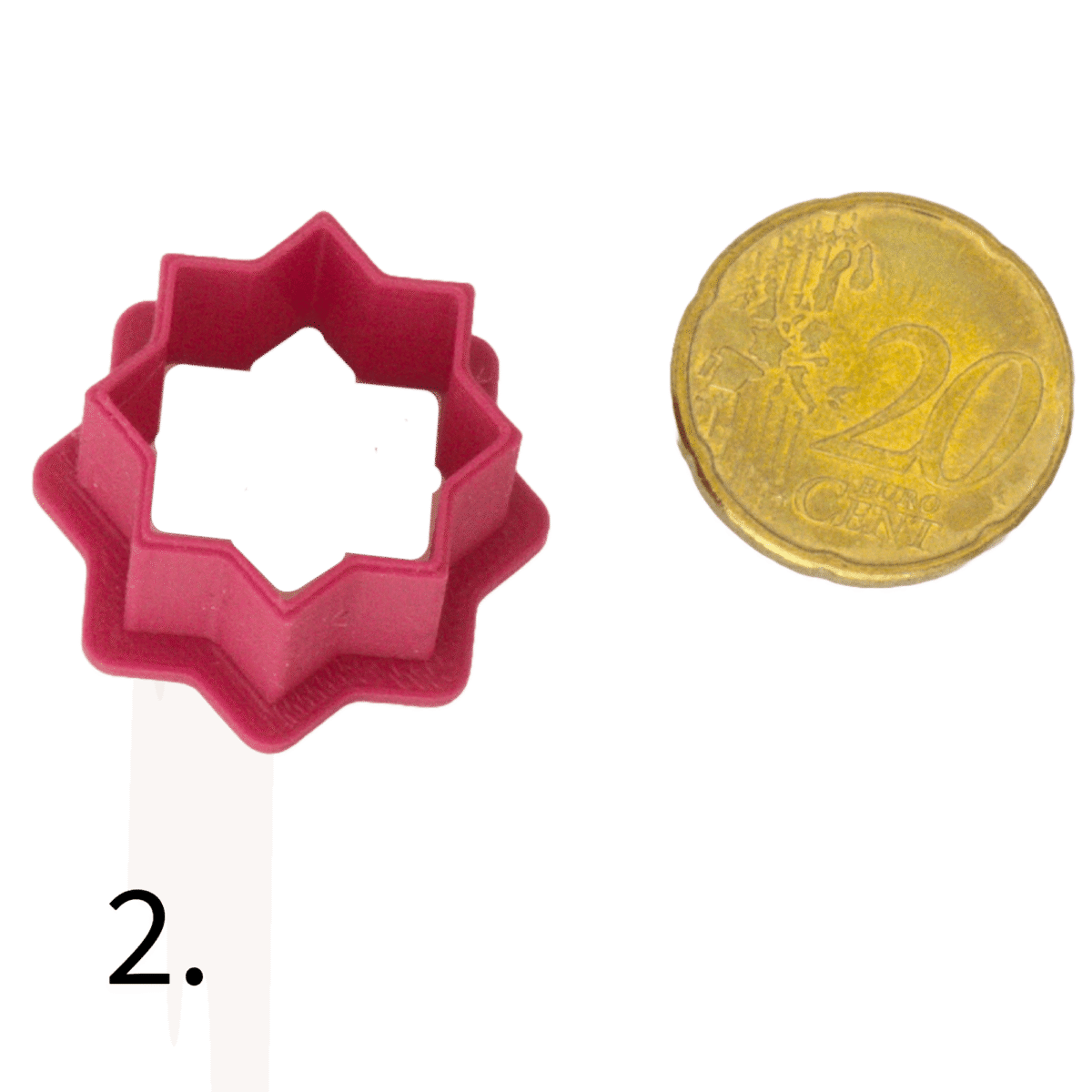 8-sakarainen tähti, askartelumassaleikkuri