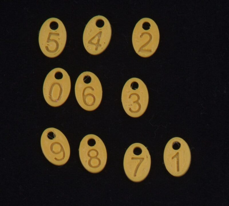 Kerrosmerkki / silmukoiden laskemista helpottavat merkit 10 kappaleen setti
