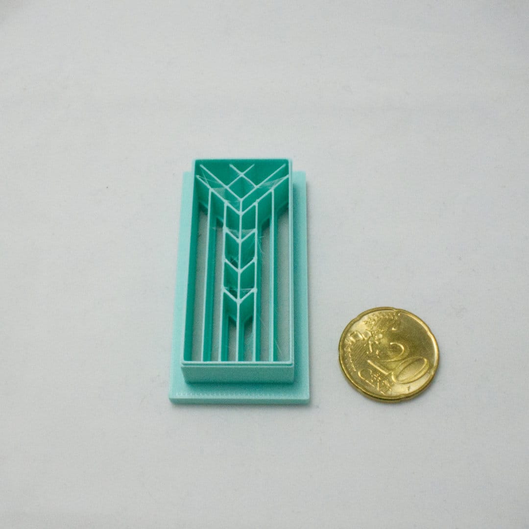 Art Deco riipus askartelumassaleikkuri