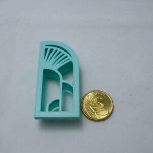 Art Deco riipus askartelumassaleikkuri
