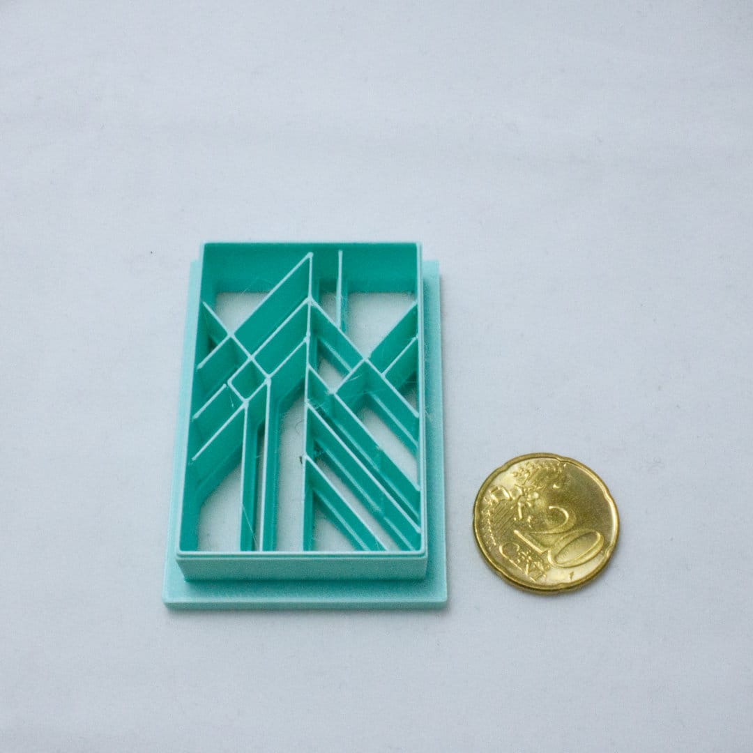 Art Deco riipus askartelumassaleikkuri