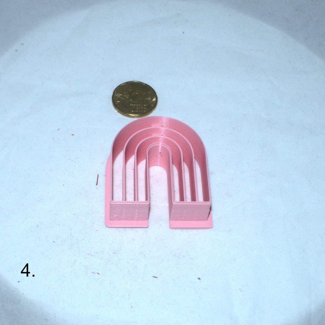 Art Deco -henkiset sateenkaaret (isompi)