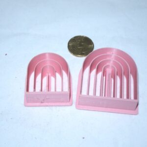 Art Deco -henkiset sateenkaaret (pienempi)