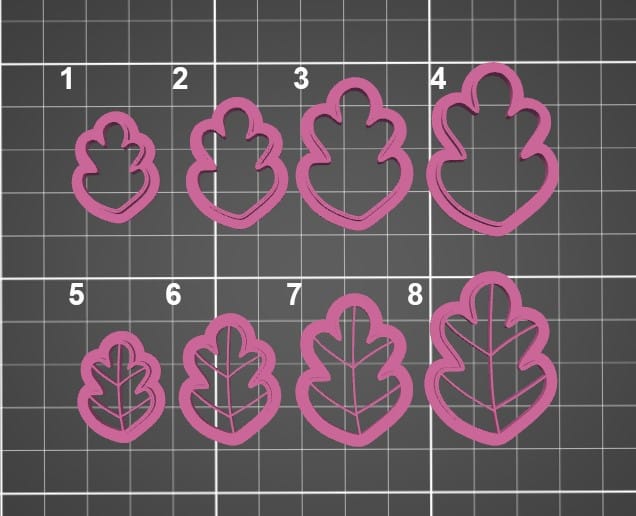Tammenlehti askartelumassaleikkuri
