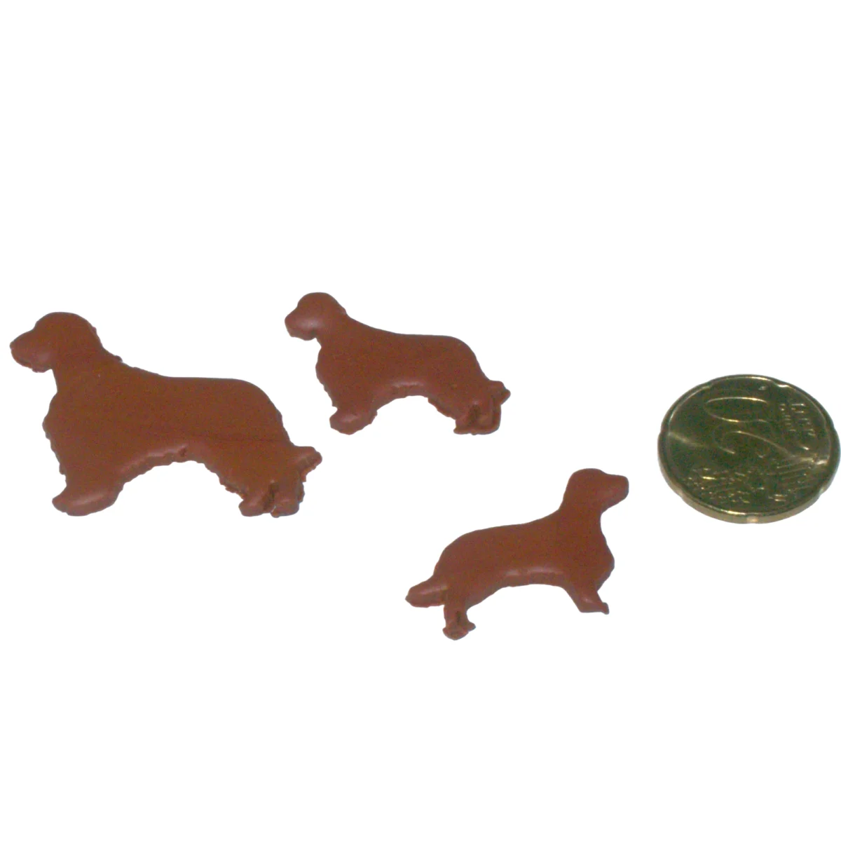 Welsh springer spaniel silhuettileikkuri (oikealle katsova)