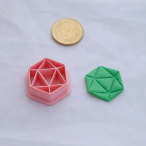 D20 noppa, askartelumassaleikkuri