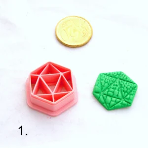 D20 noppa, askartelumassaleikkuri