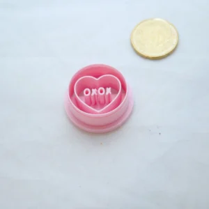 XOXO sydän askartelumassaleikkuri