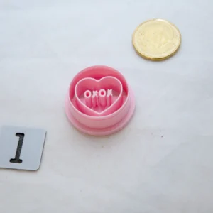 XOXO sydän askartelumassaleikkuri