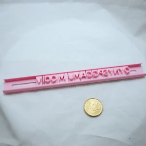 Litteä numeroleimasinsetti + erikoismerkit Sans Serif