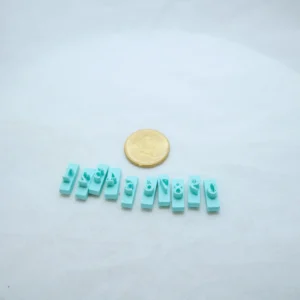 Litteä numeroleimasin Sans Serif