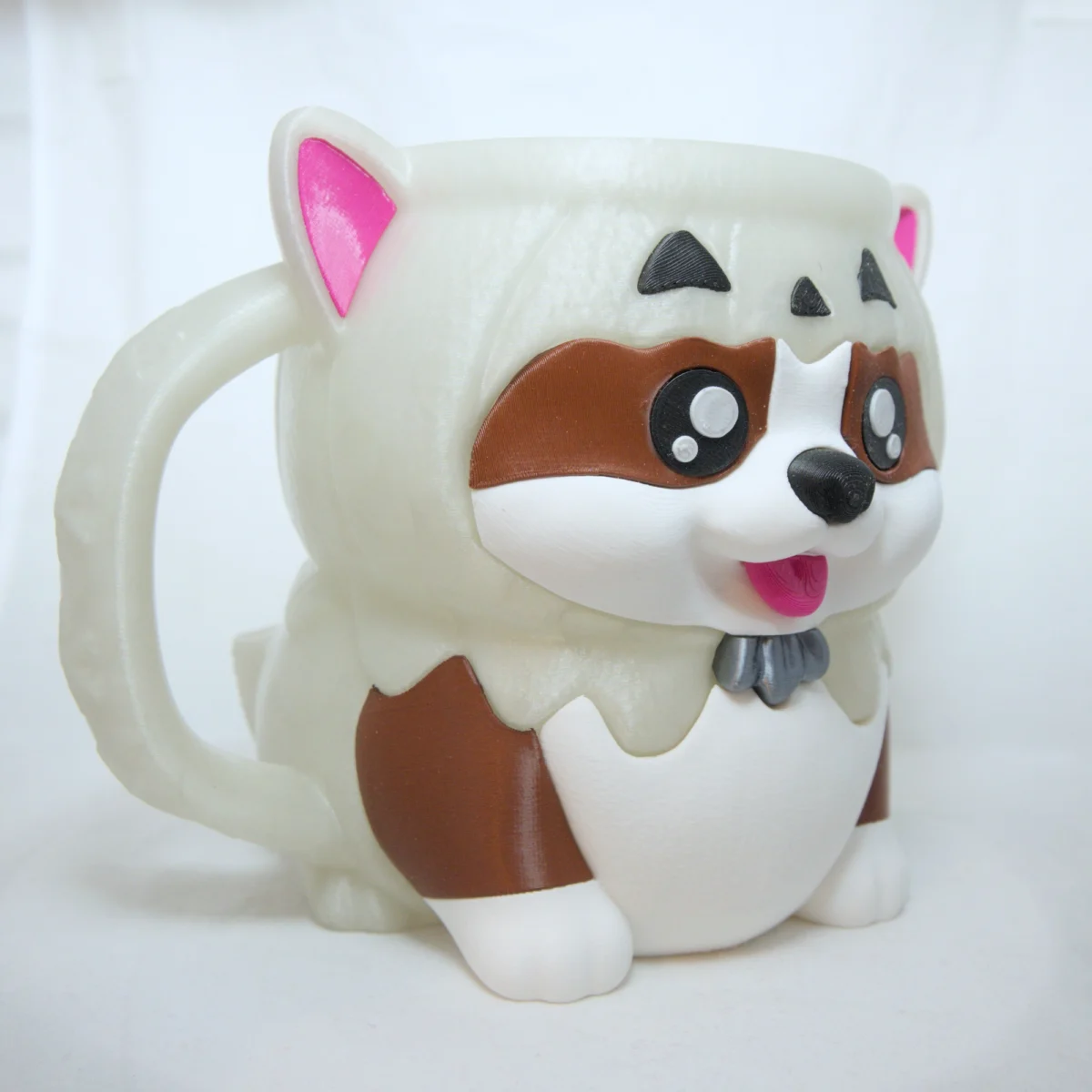 corgi jäätelöpurkkimuki sivusta