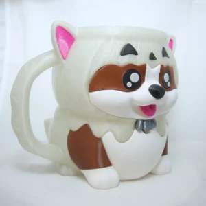 corgi jäätelöpurkkimuki sivusta