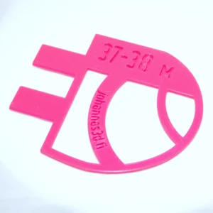pinkki sukkaplokkikärki koko 37-38